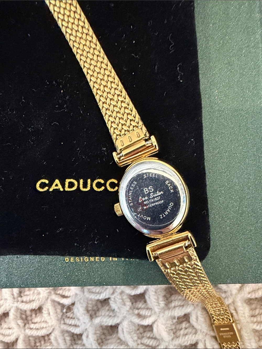 Never Worn Gold Watch - Picture 2 of 4